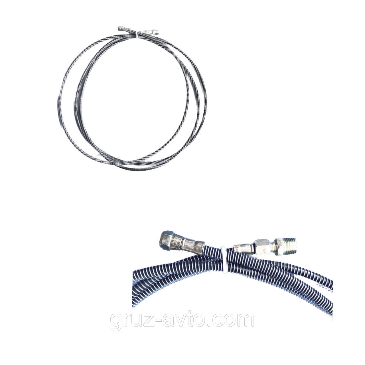 Шланг манометра датчика тиску масла Камаз L-3.0 м штуцер-гайка, фото 1