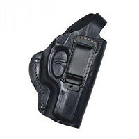 Кобура поясна Walther ppk/s формована (шкіра, чорна)