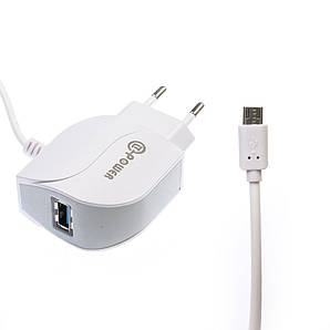 ЗЗП QLT-POWER HXUD-3 Micro, 1 USB White