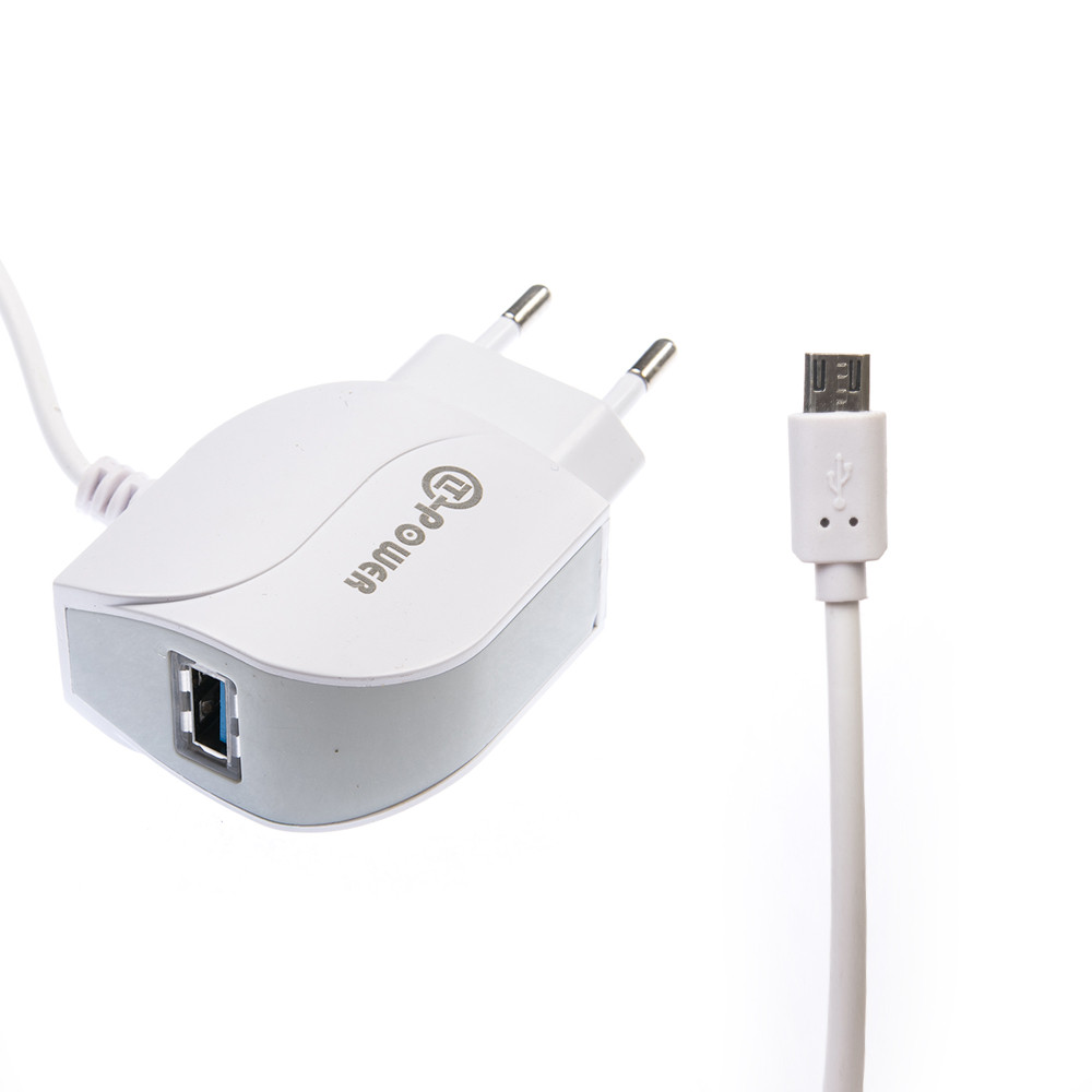 ЗЗП QLT-POWER HXUD-3 Micro, 1 USB White