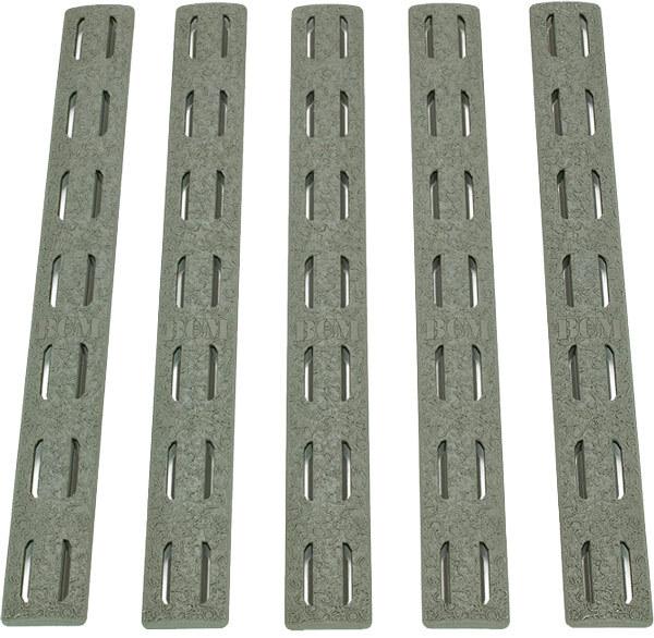 Накладка BCM захисна 5.5" на цівку KeyMod (5 шт. в уп.) колір: олива