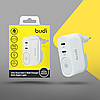 AC326DEW - Budi Wall Charger 40W Dual USB-C PD White, фото 4