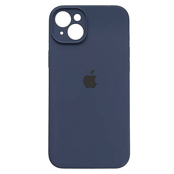 Чохол Silicone Full Camera для Apple iPhone 14 Plus Dark Blue