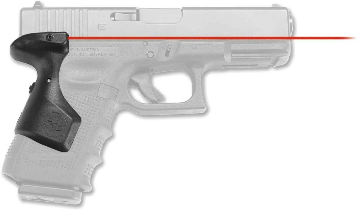 Лазерний целеуказатель Crimson Trace LG-851 на рукоять для GLOCK G4 19. Колір - Червоний