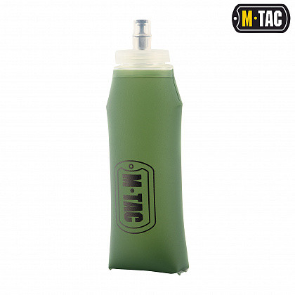 Габка армійська фляга M-Tac, тактична пляшка м'яка для води 600 мл Olive