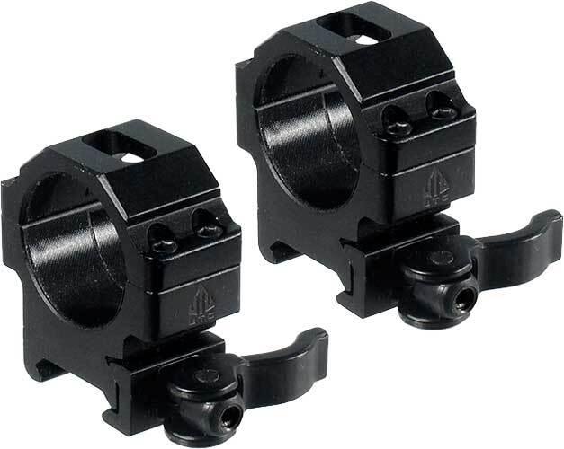 Швидкоз’ємні кільця Leapers UTG Max Strength. d - 30 мм. Low. Weaver/Picatinny