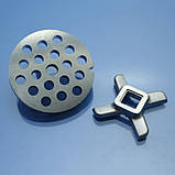 Ніж м'ясорубки Kenwood MG700 та решітка, фото 3