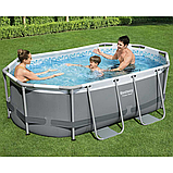 Каркасний басейн Bestway Power Steel 5614A (305х200х84 см) з картриджним фільтром, фото 3