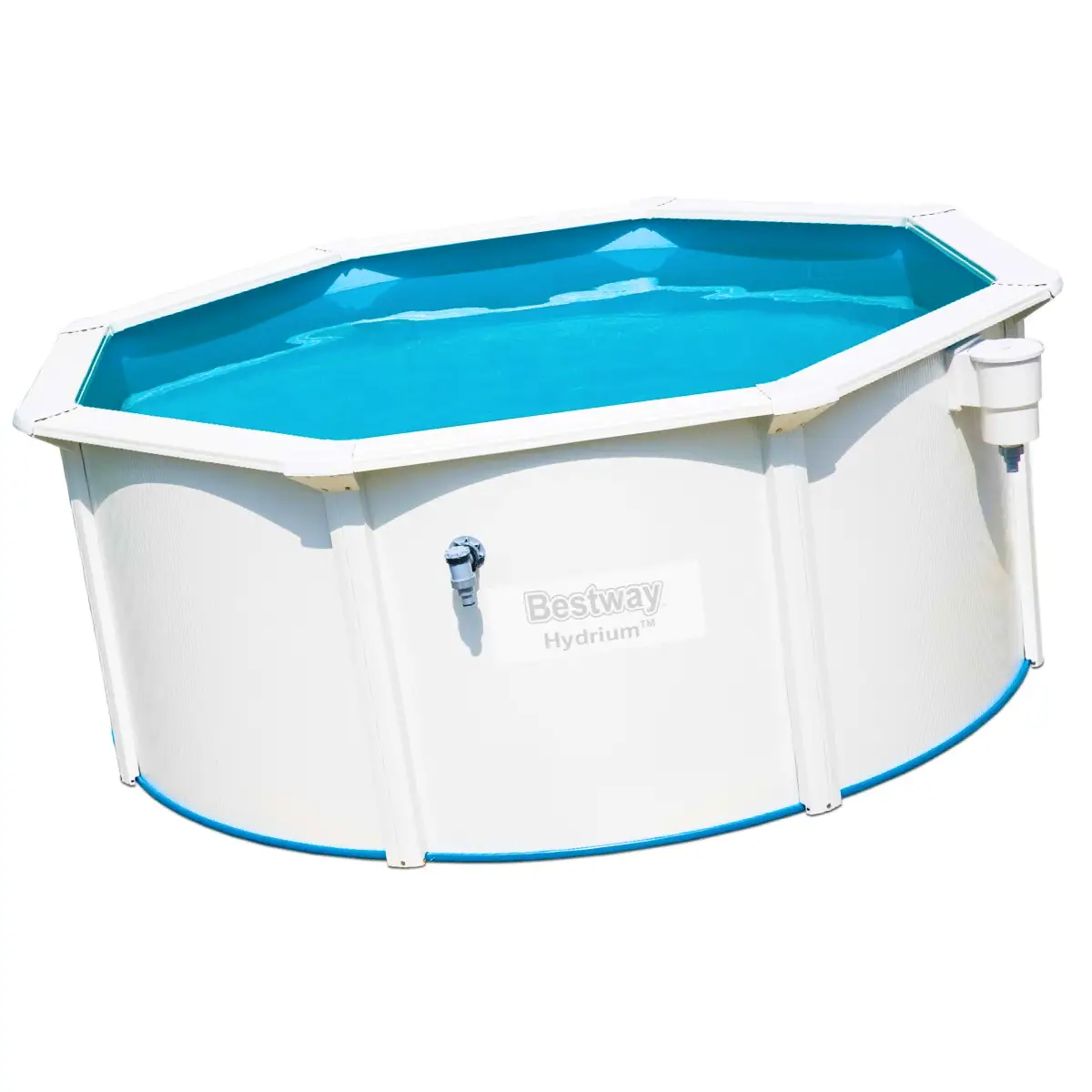 Збірний басейн Bestway Hydrium 56574 (360 x 120 см), з пісочним фільтром, сходами і тентом