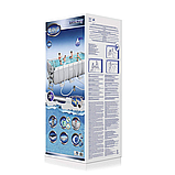 Каркасний басейн Bestway 56670, 488 х 244 х 122 см (3028 л/год, дозатор, сходи, тент), фото 3
