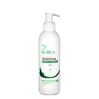 Шампунь для волос Очистка и увлажнение 300 мл Soika