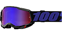 100% ACCURI 2 Youth Goggle Moore - Mirror Red/Blue Lens