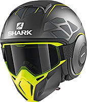 Shark Street Drak Hurok Matt Anthracite/Yellow/Black (L)