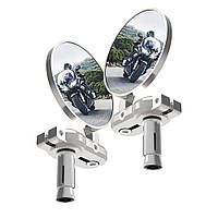 Мото дзеркало Oxford BarEnd Mirrors - Silver