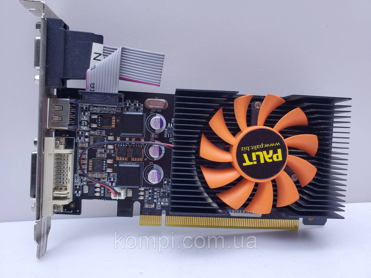 Відеокарта PALIT GeForce GT 440 1GB (GDDR3,128 Bit,HDMI,PCI-Ex,Б/у), фото 1