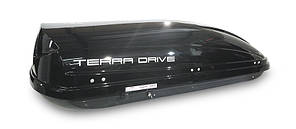 Автобокс Terra Drive 440 л чорний глянцевий двосторонній Terra Drive