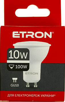 Лампа "Etron Light Power" LED 1-ELP-862 MR16 10Вт 4200K GU10