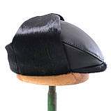 Чоловіча хутряна кепка з натурального хутра нерпи "Ватсон", фото 4