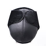 Чоловіча хутряна кепка з натурального хутра нерпи "Ватсон", фото 6