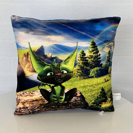 Подушка з принтом Квусь