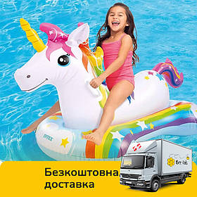 Надувний плотик для плавання дитячий Intex 57552 (ремкомплект, 163-86 см) | Надувна платформа