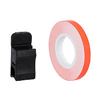 Наліпка світловідбивна Oxford Wheel Stripes Fluo Orange + Appl