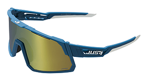 Just1 Sniper Blue/white With Gold Mirror Lens