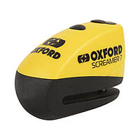 Oxford Screamer 7 Alarm Disc Lock Yellow/Black