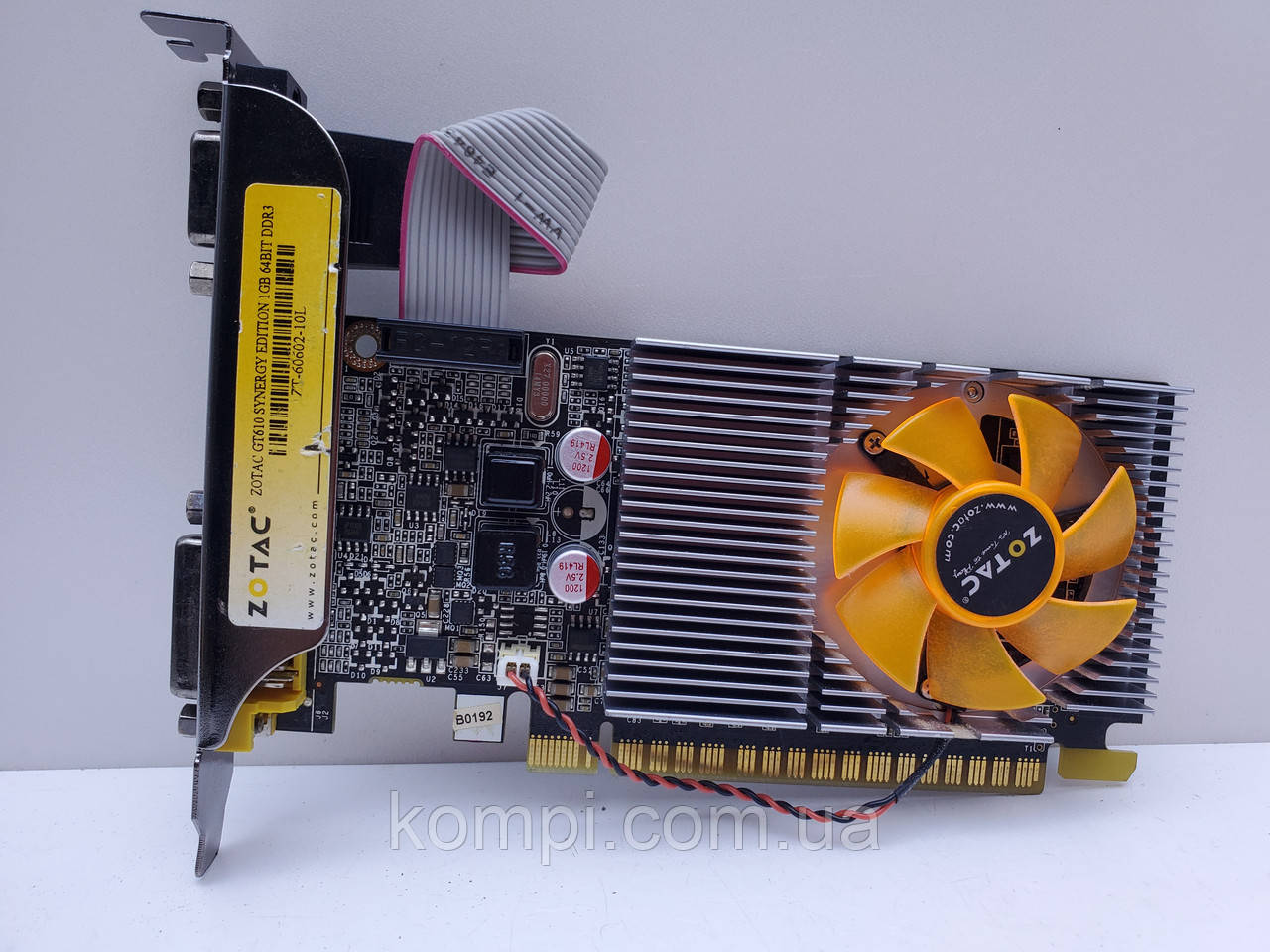 Відеокарта бу ZOTAC GT610 1GB PCI-e