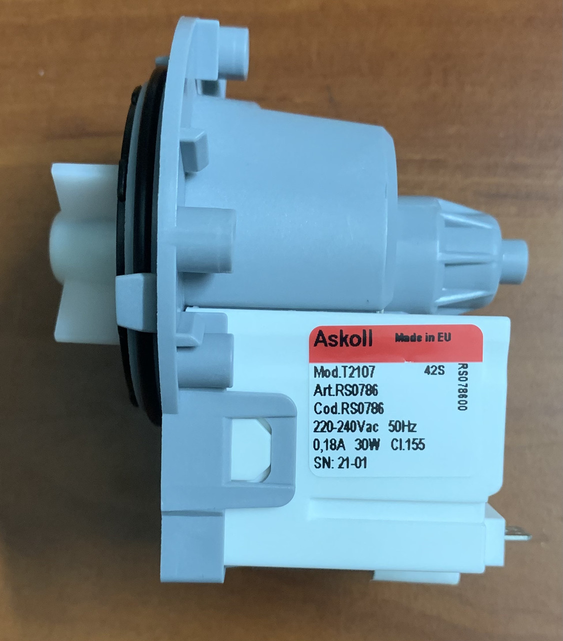 Насос зливу води (помпа) Askoll M332 40W для пральної машини