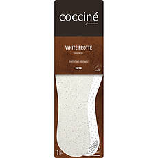 Устілка бавовняна дихаюча, на латексній піні - COCCINE WHITE Frotte обрізна 42-46р Кочине, фото 6