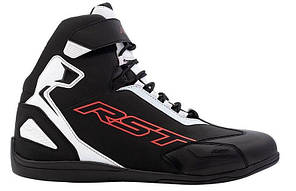 RST Sabre Shoes - Black/White/Red (42)