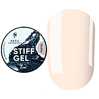 SAGA Professional STIFF Gel № 02 Pastel - гель желе, холодный беж, 13 мл