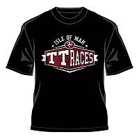 IOMTT Races Retro T-Shirt Black Black (XXL)