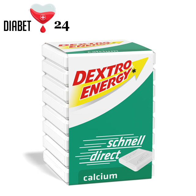 Dextro Energy Calcium - швидка глюкоза з кальцієм, фото 1