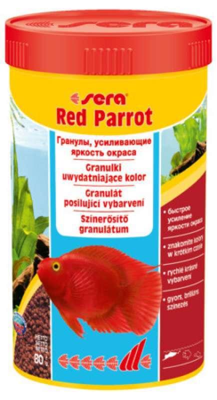 Sera Red Parrot сухий корм для риб Червоний папуга, гранули, 250 мл (80 г)