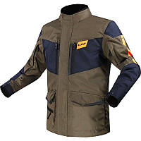 LS2 Metropolis Evo Man Jacket Khaki Blue Orange (L)