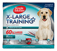 Пелюшки Simple Solution All Day Premium Dog Pads Exstra Large, 50 шт 71*76см