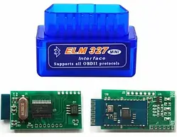 Діагностичний сканер ELM327 V1.5 OBD2 Bluetooth PIC18f25k80 Версія 1.5