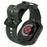 Чохол з ремінцем Spigen Rugged Armor Pro для Apple Watch 40/41 Series 8/7/6/5/4 у кольорі Хакі, фото 5
