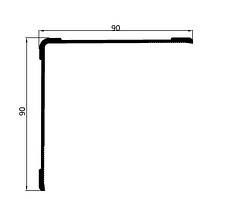 Профіль окантовочний 90мм