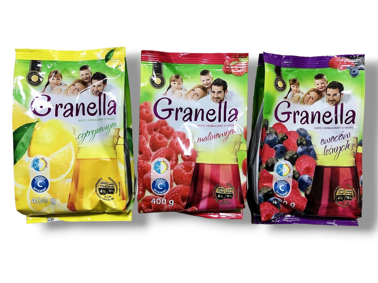 Розчинний чай Granella в асортименті, 400г