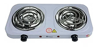 Электрическая настольная плита на 2 конфорки JX-2020B 2000 ВТ, бытовые кухонные плиты