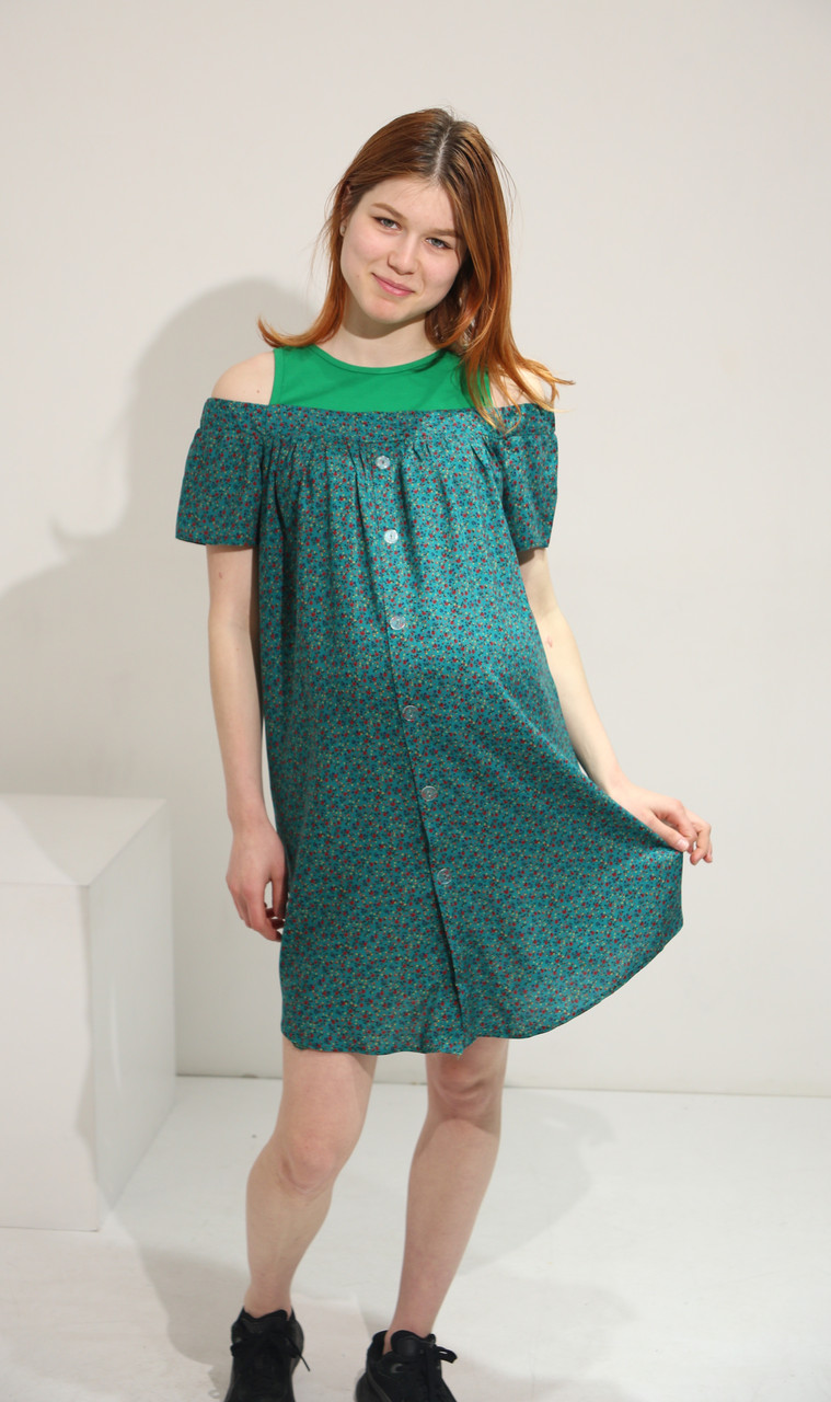 Сукня "Джулія" для вагітних Pregnant Style "Джулія" 44 зелена