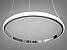 Кільце підвісне світлодіодне в коридор Diasha 26W до 8 м² колір Хром MD9079-300AHR, фото 2