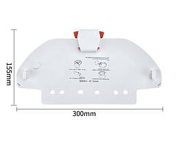 Тримач ганчірки (швабра) для робота пилососа Xiaomi Mop P (STYTJ02YM, SKV4110GL), Viomi SE V2, V2 Pro V3, (V-RVCLM21B) Black, фото 6
