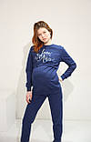 Спортивний костюм для вагітних та годуючих Pregnant Style Airolove 44 темно-синій., фото 4
