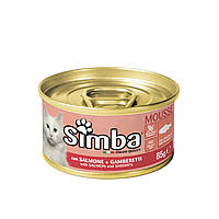 Simba (Симба) Cat Wet Salmon & Shrimps влажный корм для котов 85 г