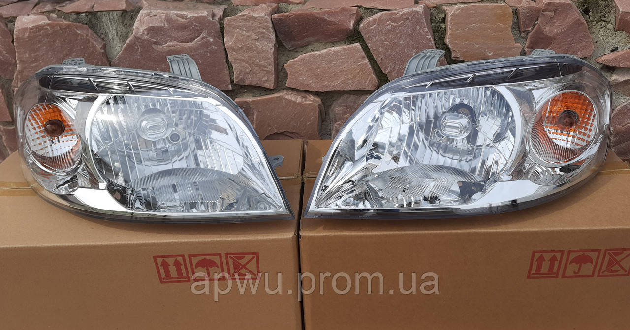 Фари пара Авео 3 Aveo Т250 Фары Вида з ел.корректором (ID#1484435506 ...
