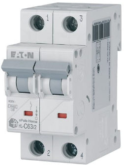 Автоматичний вимикач Eaton (Moeller) HL-C63 2P 63A 4.5kA (194777), фото 1